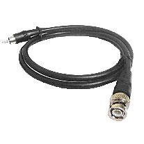 Calrad Electronics 55-641-100 BNC Male to RCA Male RG-59A/U 100' cable