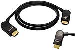 Calrad Electronics 55-643B-HS-10 10ft. HDMI Male to Male Left to Right Swivel Cable 1080P