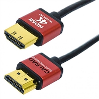 HDMI Type A Male to HDMI Type A Male High Speed Cable, Ultra Slim, 4K x 2K, 10 feet Long | 55-658-S-10 Calrad Electronics