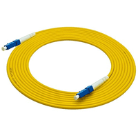 Calrad 55-690-100 Fiber Optic Cable, LC to LC Singlemode Simplex 100ft.