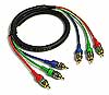 Calrad 55-872-12 12' RGB DBL. Shielded Component Video Cable