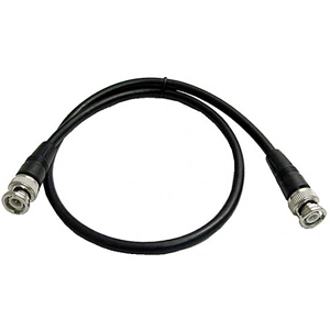 Calrad 55-879-3 RG59 Coax Cable w/ BNC Male to BNC Male 3' Long
