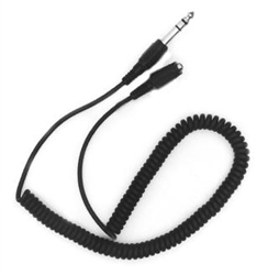 Calrad Electronics 55-912 Headphone Cable w/ 1/4" Stereo Plug to 3.5mm Stereo Jack 6' Long