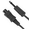 Calrad Electronics 55-947 Audio Cable w/ 3.5mm Mono Plug to RCA Jack 6' Long - Shielded