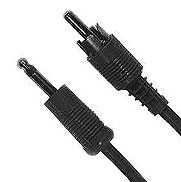 Calrad Electronics 55-965 Audio Cable w/ 3.5mm Mono Plug to RCA Plug 12' Long - Shielded