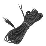 Calrad Electronics 55-962 Speaker Cable w/ RCA Male Plug to Stripped & Tinned Leads 6' Long