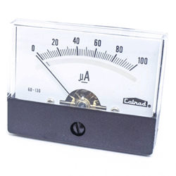 Calrad Electronics 60-130 Panel Meter 0-100 uA 2-3/8"