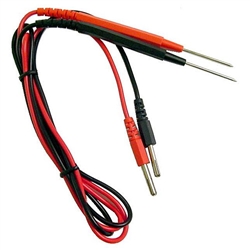 Calrad 65-308 Test Leads w/ Molded Banana Plugs to Test Prods