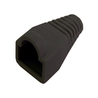 72-104-BK Calrad Snag-less Rubber Boot for Round RJ45 Ethernet Cable | Calrad Electronics