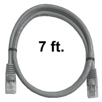 72-110-7-GY Calrad Ethernet Cable, CAT5e RJ45 350 MHz Snagless Gray, 7 Ft. Long | Calrad Electronics