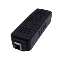 72-119-4 Calrad Firewire Coupler Adapter, 4 pin female to 4 pin female