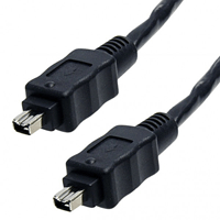 72-120-10 Calrad Electronics Firewire Cable, 4 pin male to 4 pin male, 10ft. long