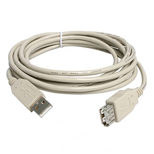 Calrad Electronics 72-127-10 USB Type A Male to Female 10ft. Extension Cable