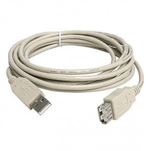 Calrad Electronics 72-127-6 USB Type A Male to Female 6ft. Extension Cable