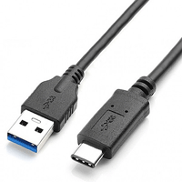 72-155-1 Calrad USB Type C Cable, C Male to Type A Male, 1ft. long | Calrad Electronics