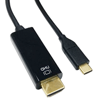 72-158-10 Calrad USB-C to HDMI Video Audio Adapter Cable, 4K@60Hz, 10ft. long | Calrad Electronics