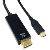 72-158-6 Calrad USB-C to HDMI Video Audio Adapter Cable, 4K@60Hz, 6ft. long | Calrad Electronics