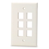 Calrad Electronics 72-230-6-Color 6 Cavity Keystone Plate