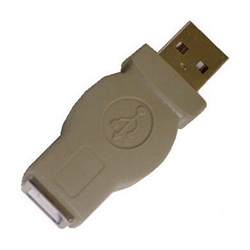 72-255 Calrad Electronics USB Adapter Type A Male to Type B Female