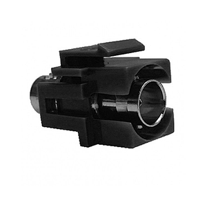 72-307-BK Calrad Electronics BNC Keystone Black Insert Connector, Female to Female Recessed, 75 ohm