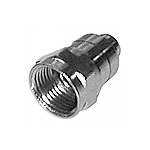 Calrad Electronics 75-513 F-56 Connector w/ Ferrule Attached for RG-6 Cable