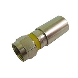 Calrad Electronics 75-534-SN6 Weather Resistant Compression Type "F" Connector for RG6