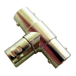 Calrad Electronics 75-541 "T" Style Adapter w/ 3 Female BNC Connectors