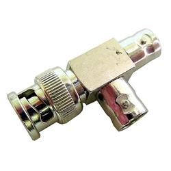 Calrad Electronics 75-623 BNC "T" Connector w/ 1 Male to 2 Females