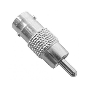 Calrad 75-695 BNC Female to RCA Male RF Adapter, 75 Ohm Version