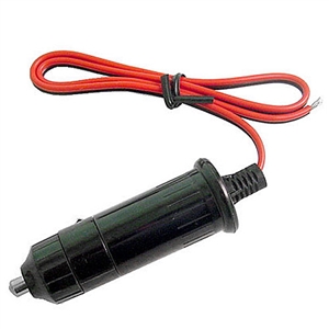 Calrad Electronics 90-606 Cigarette Lighter Plug w/ 16" Leads & Fused Plug