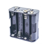 Calrad Electronics 90-777 Snap-In "AA" 8 Cell Battery Holder