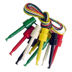 Calrad Electronics 90-781 Test Lead Set 5 Color Leads