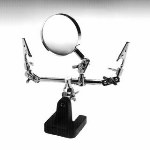 Calrad Electronics 90-856 Precision Work Holder w/ Magnifying Glass