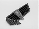 Calrad 90-909 7 Piece Standard Hex Key and Ball Set w/ Holder