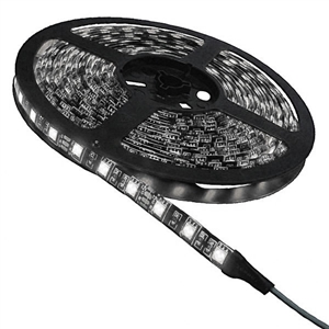 Calrad Red LED Light Strip, 300 White 3-Chip LED High Grade 5-Meter Light Strip on reel 92-300-WH-HG