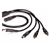 Calrad Electronics 92-338 1 X 4 Power Splitter Cable