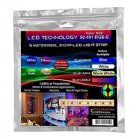 92-401-RGB-E Calrad Electronics | LED RGB Light Strip, 3-Chip