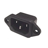 Calrad 95-770 Chassis Mount AC Male Socket