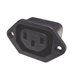 Calrad Electronics 95-771 Chassis Mount AC Female Socket