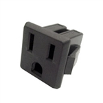 Calrad Electronics 95-790 Chassis Mount AC Receptacle