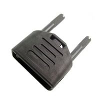 TS-25 Calrad Electronics 25 Pin Hinged Thumbscrew Style Hood