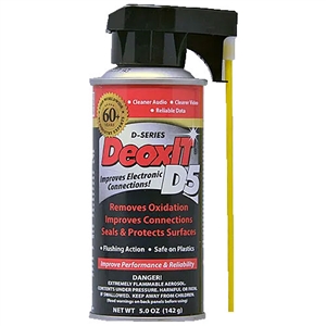 Caig Laboratories DeoxIT D5 Spray with Perfect-Straw