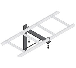 Middle Atlantic CLB-TSB Triangle Wall Support Bracket, 12"W