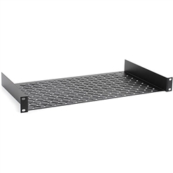 Middle Atlantic UTR1 Mounting Rackshelf designed to hold smaller components.