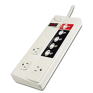 ECG Surge Protector - 8 Outlet - Energy Saving Power Center EMF-8ES