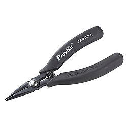 100-007 Eclipse Tools 5" Needle-Nosed Pliers w/ESD Safe Handle