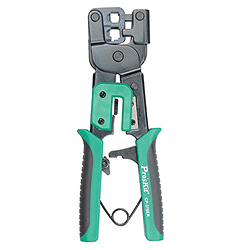 300-063 Eclipse Tools Ratcheted Modular Plug Crimper