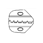 300-105 Eclipse Tools Solar Series Die Set for Wire Ferrules AWG 22-10