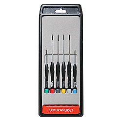 800-009 Eclipse Tools 6 Pc. Screwdriver Set for Electronics
