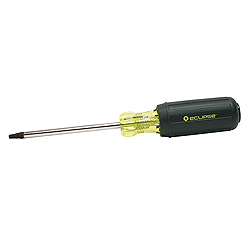 800-108 Eclipse Tools Robertson Rubber Grip Screwdriver S3 x 4"